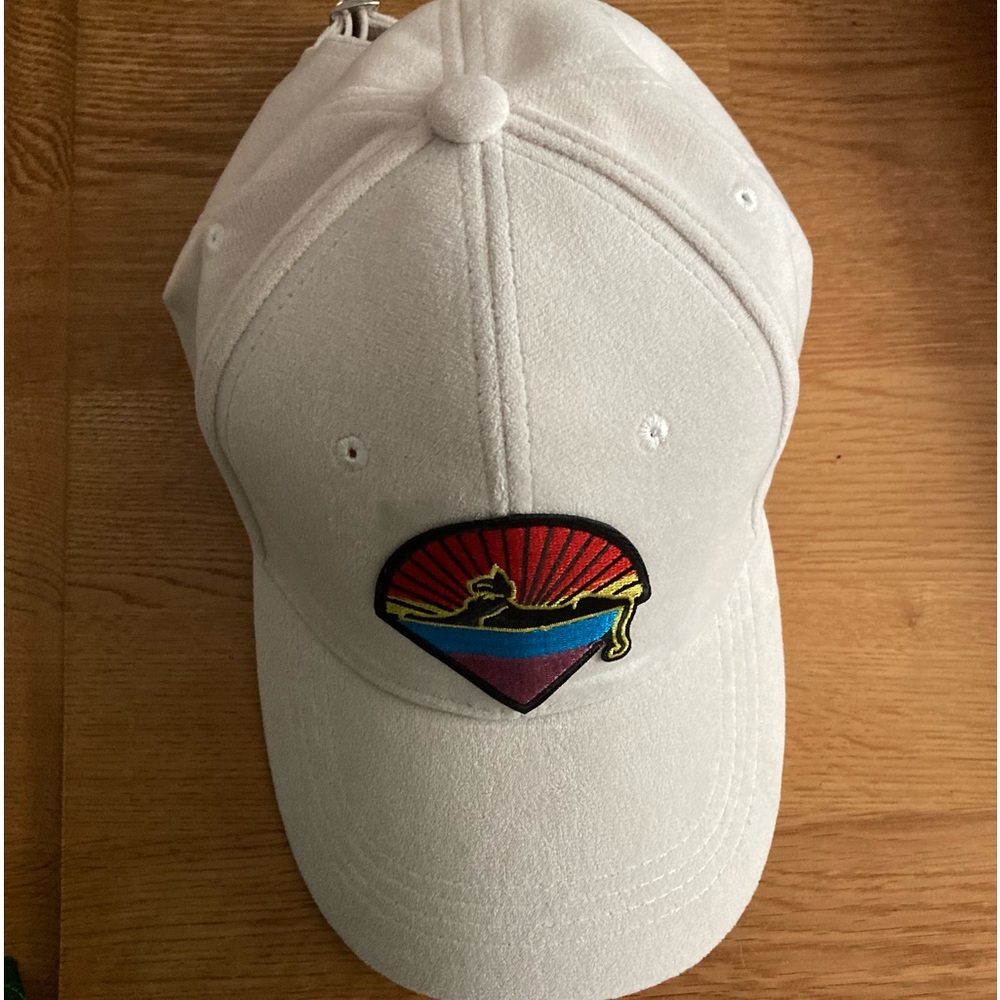 White JGB 🐈 🐈 🐈 Cats DownUnder the ⭐️ ⭐️ ⭐️Stars Baseball Hat 🧢 - Picture 2 of 7